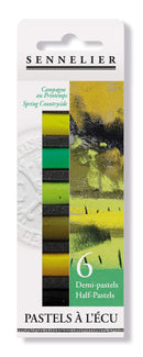 Etuis de 6 demi-pastels à l'Ecu