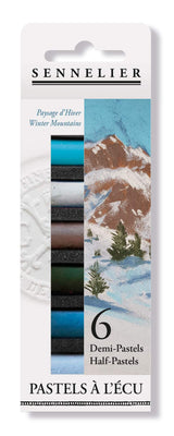 Etuis de 6 demi-pastels à l'Ecu