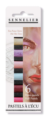 Etuis de 6 demi-pastels à l'Ecu
