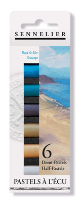 Etuis de 6 demi-pastels à l'Ecu