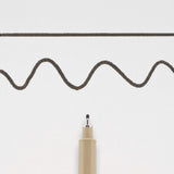 Feutre Pigma Micron 0'60 mm pointe calibre 10