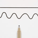 Feutre Pigma Micron 0.70 mm n°49 noir pointe calibre 12