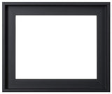 Caisse américaine en L Brute/noire/blanchie