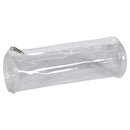 Trousse ronde transparente 22 cm, diamètre 7 cm