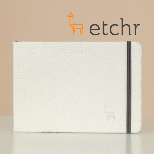 Carnet Etchr sketchbook A5 paysage 230g/m²