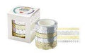Rubans Washi tape adhésifs x 4 or/argent10/15mm x 5m