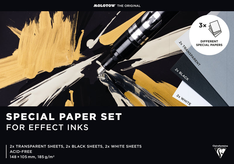 Carnet papier effect A4 18 feuilles