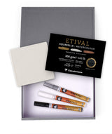 Set A6+ Acrylique Clairefontaine + 3 marqueurs Molotow