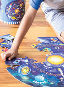 Puzzle circulaire Système solaire