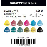Sketcher Marker Kit de 12 Set 3 - Molotow