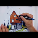 Sketcher Marker Kit de 12 Gris 1 - Molotow