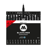 Set de 13 feutres techniques Blackliner