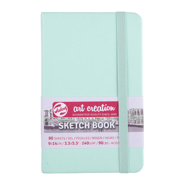 Sketchbook Art Création 80 feuilles 140g/m²  Vert Menthe - 5 formats