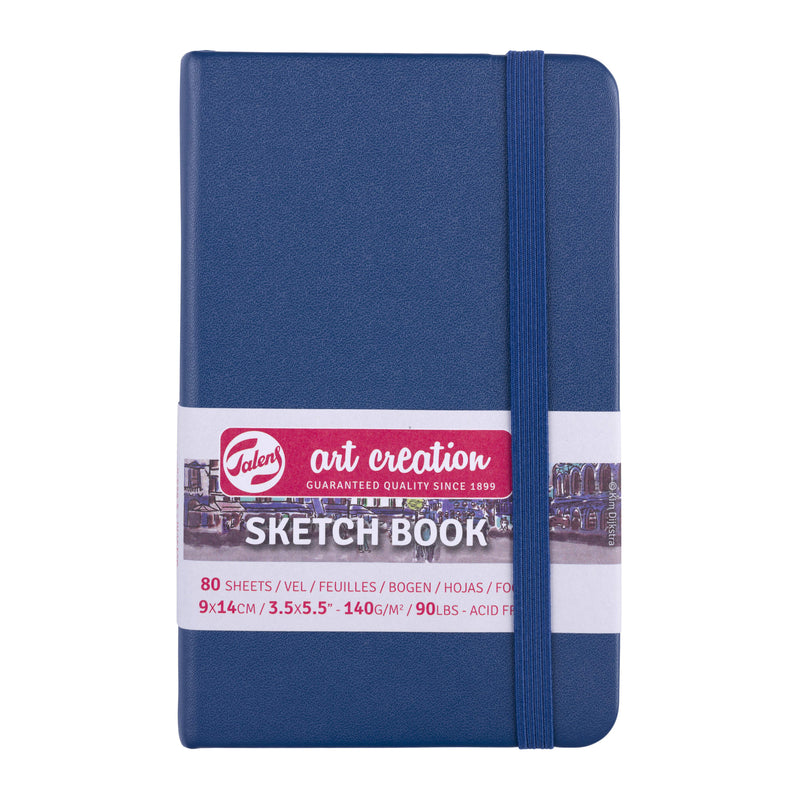 Sketchbook Art Création 80 feuilles 140g/m²  Bleu Marine - 4 formats