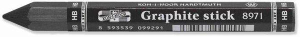 Crayon graphite pur hexagonale K8971 HB/2B/4B ou 6B
