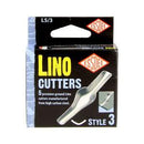 Boîte de 5 gouges pour linogravure Style n°3