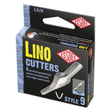 Boîte de 5 gouges pour linogravure Style n°9