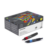 Coffret 48 Promarkers assortis