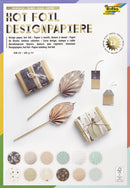 Bloc papier à motif à dorure à chaud