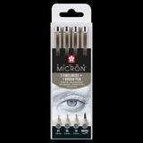 Set de 4 Pigma micron gris froid - Royal Talens