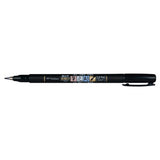 Feutre pinceau FUDENOSUKE noir pointe souple - Tombow