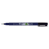 Feutre pinceau FUDENOSUKE noir pointe dure - Tombow