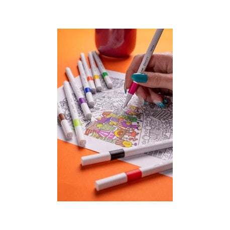 UniBall Emott EverFine - Crayon-feutre d'écriture - jaune