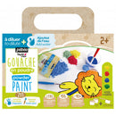 Gouache en poudre Tactilcolor set de 4 x 100gr + accessoires - Pébéo