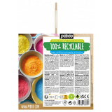 Gouache en poudre Tactilcolor set de 4 x 100gr + accessoires - Pébéo