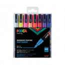 Posca pointe conique fine boite de 16 PC-3M assortis couleurs basiques