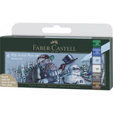 Feutre Pitt Artist Pen-Boîte de 6-Couleurs d'Hiver - Faber-Castell