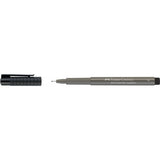 Feutre fin Pitt Artist Pen F, gris chaud IV - Faber-Castell