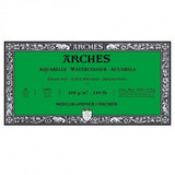 Bloc collé 4 côtés Arches 15 x 30-20 feuilles 300G Grain fin - Canson