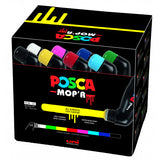 Boîte de 8 marqueurs POSCA MOP'R assortis - Posca