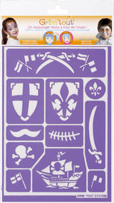 Pochoir Chevaliers et Pirates