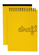 Carnet et Blocs de Dessin Draft (Jaune)