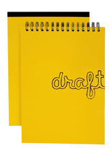 Carnet et Blocs de Dessin Draft (Jaune)