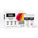 Set de 6 tubes de 22ml de peinture acrylique Liquitex Heavy Body couleurs classiques