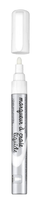 Marqueur craie liquide blanc