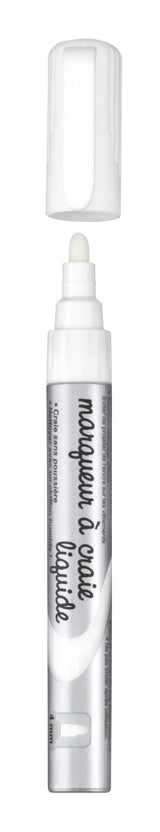 Marqueur craie liquide blanc