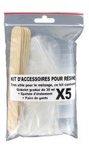 Kit d'accessoires pour résine cléopâtre