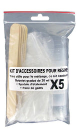 Kit d'accessoires pour résine cléopâtre