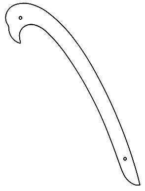 Courbe altuglas - 38cm