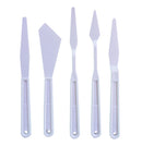 5 couteaux à palette 20cm