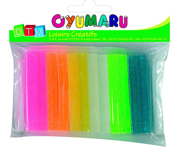 Pâte Oyumaru - 12 bâtons