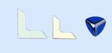 Ornement coin - 4 pièces