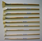 Pinceau Brosse soie éventail 450E