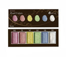 Boîte de 6 godets assortis Aquarelle GANSAÏ teintes pastels