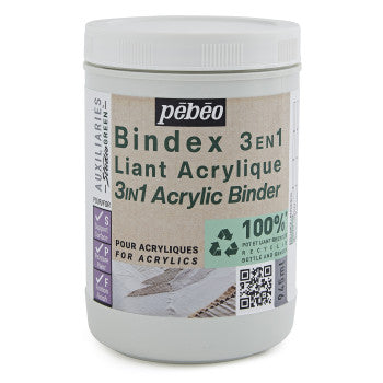 Bindex 3en1 liant acrylique Studio Green 225-475 ou 945 ml