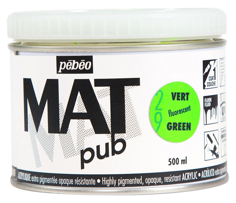 Acrylique extra mate Mat Pub 500 ml